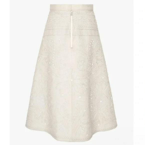 ZARA ATELIER EMBROIDERD CAPE SKIRT LIMITED EDITION - Picture 6 of 10